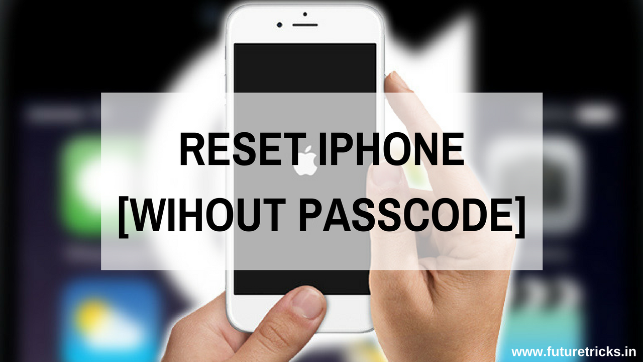 how do you unlock an iphone 6s without the passcode