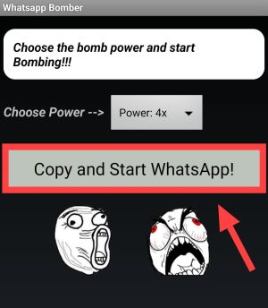 now copy and start whatsapp