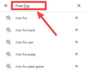 search free fire