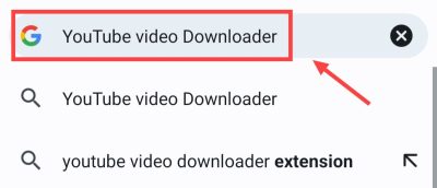 search yt video downloader