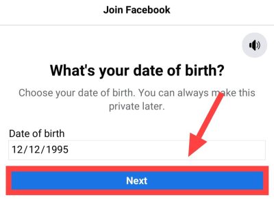 add date of birth