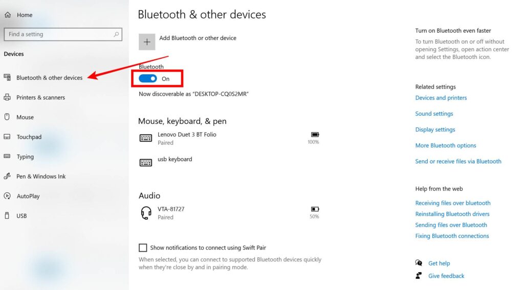 PC Me Bluetooth Kaise Connect Kare 3