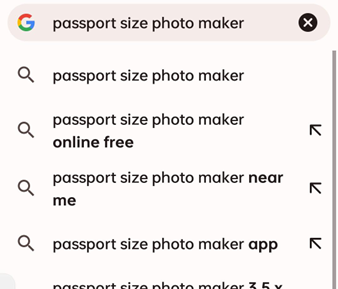 Passport Size photo maker
