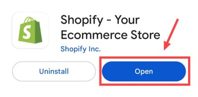install Shopify