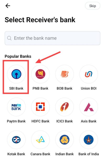 select bank