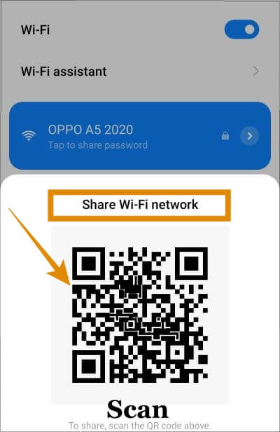Wifi password scan to hack