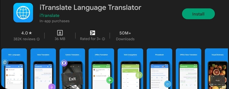 iTranslate Language