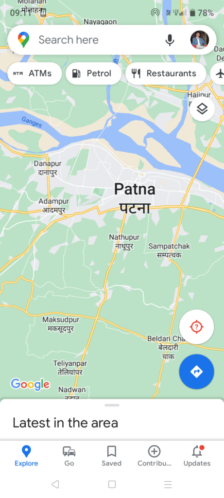 Google map mobile