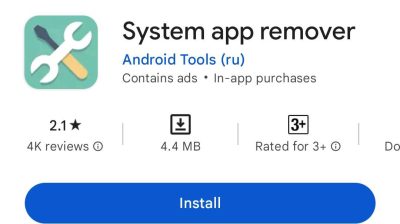 install system app remover