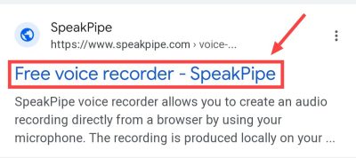 free voice recorder