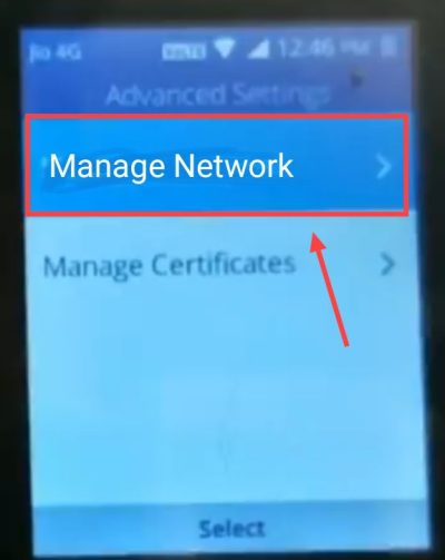 manage network