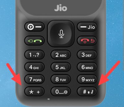 screenshot trick in jio phone