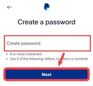 Create password 