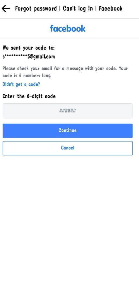 continue with code 