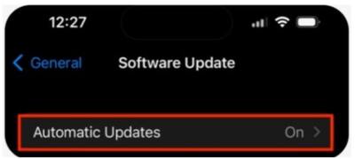 software updates