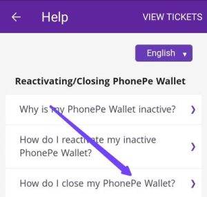 How Do i Close My Phonpe Wallet