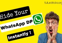 how to hide WhatsApp dp