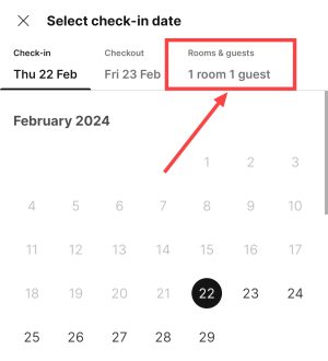 Select guest