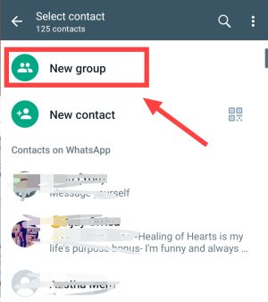 New group
