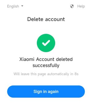 Account deleted 