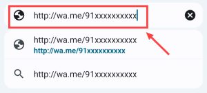 Paste url