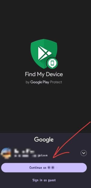 continue with gmail